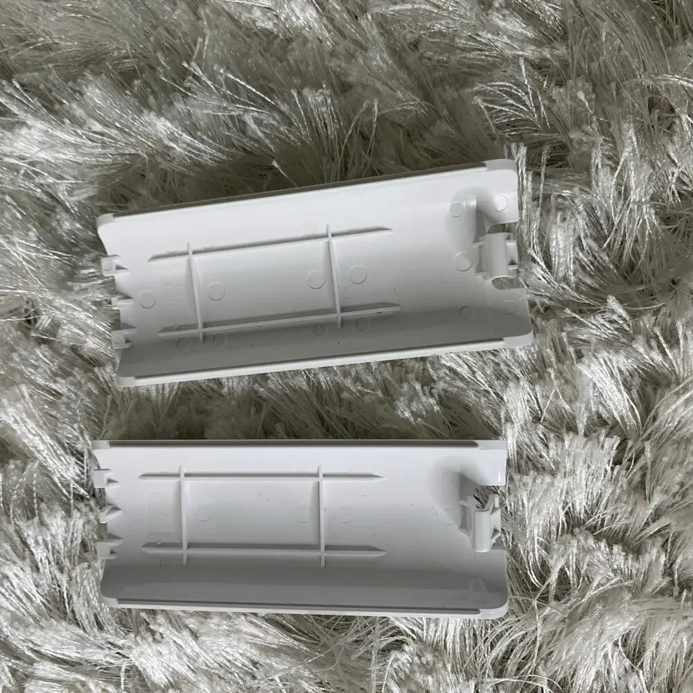 Nintendo Wii Remote Controller Battery Covers Set 2 White